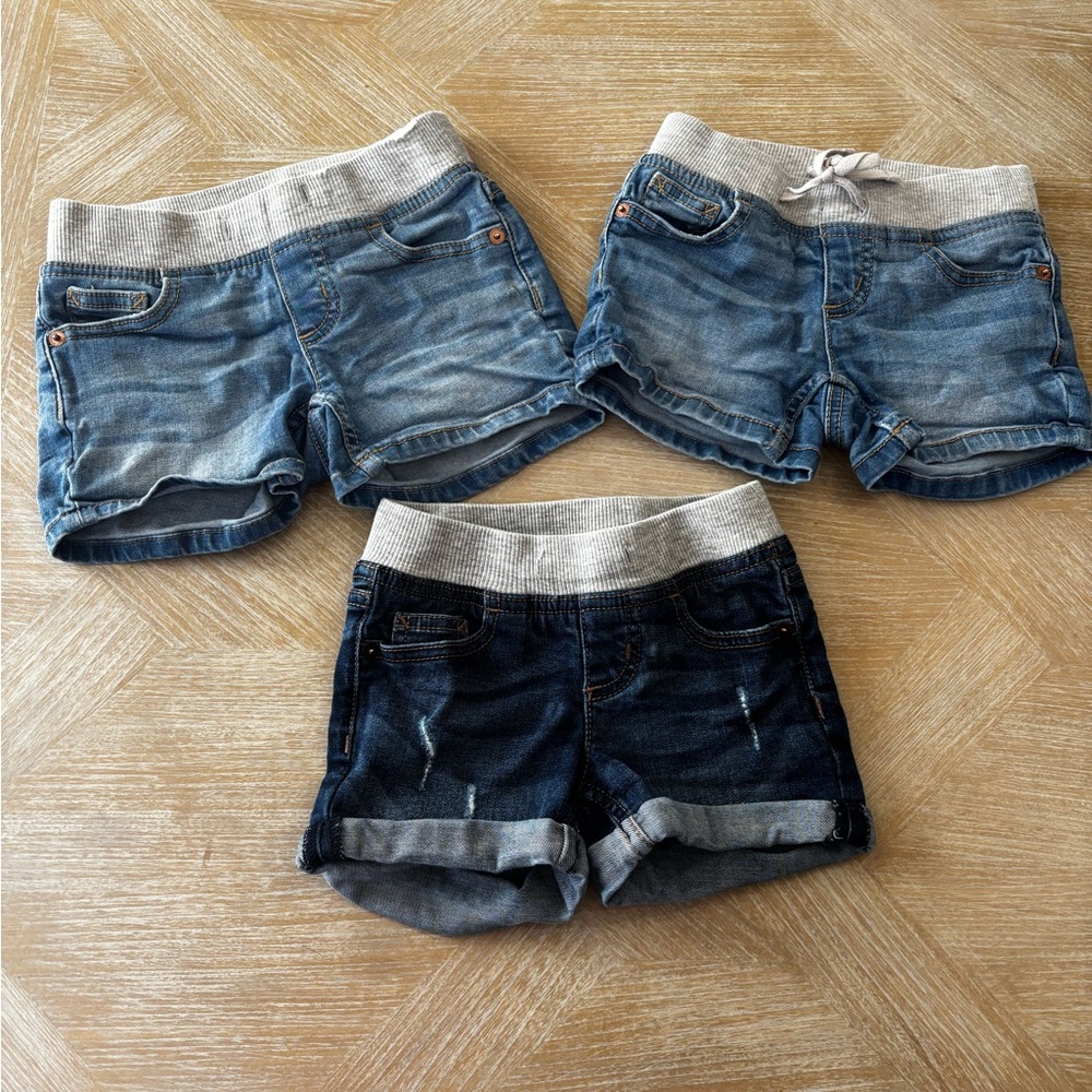 Justice girls Denim Shorts size 6